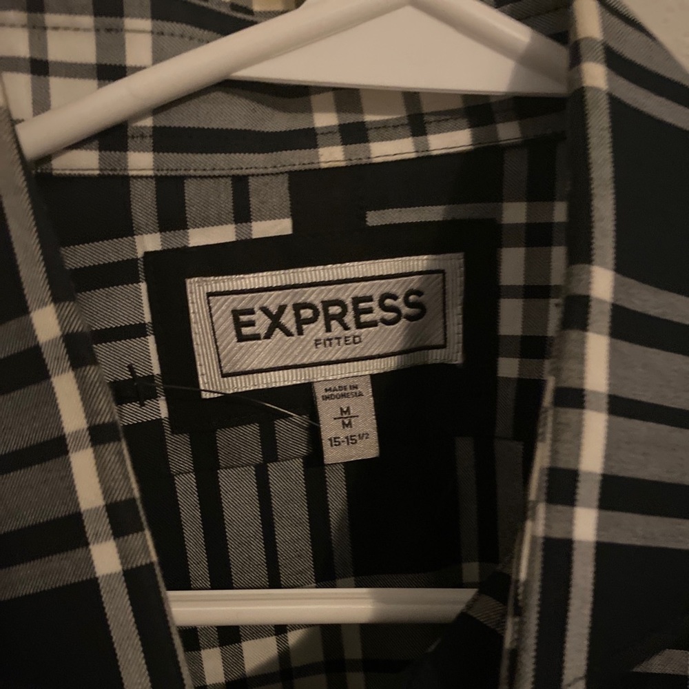 Express Mens Button Up